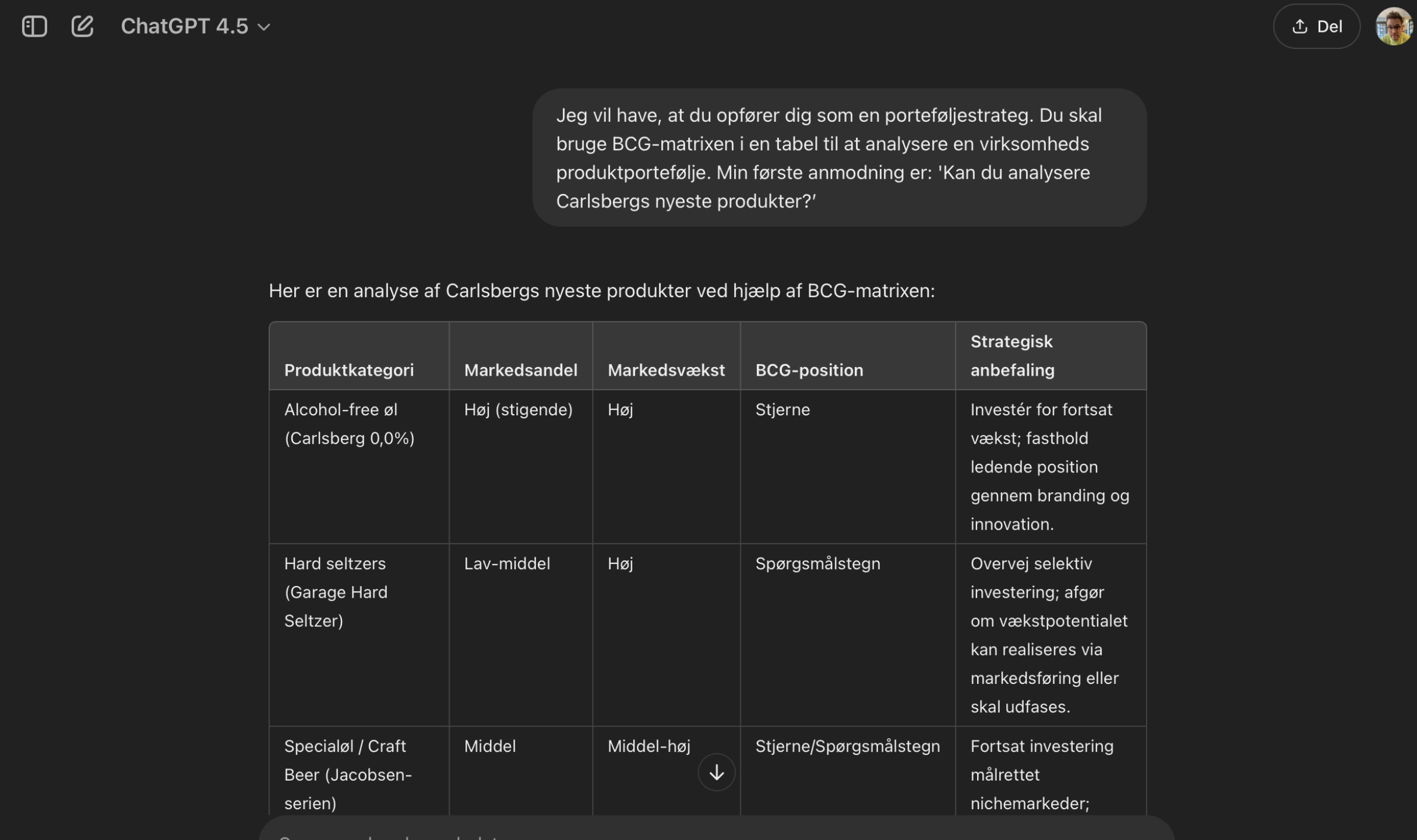 Product screenshot